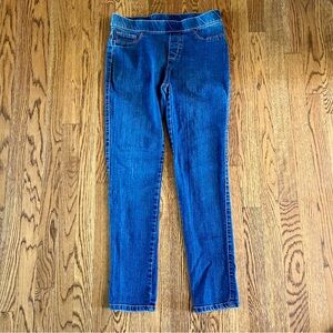 Faded Glory Size 8 Denim Blue Jeans Jeggings Stretchy Waistband